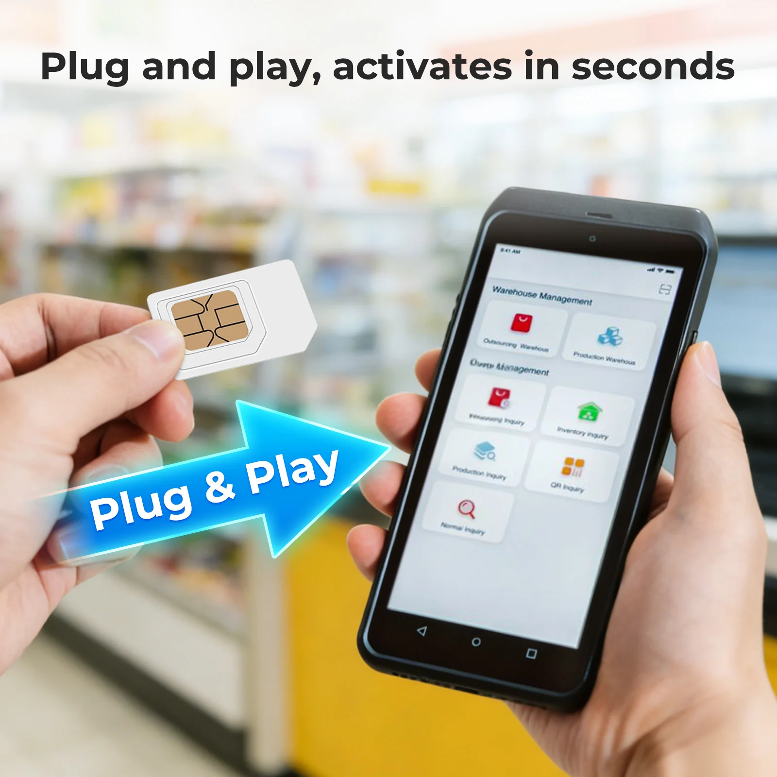 EIOTCLUB Professional POS SIM Card: Triple-Network Connectivity for Reliable Payments - Image 2