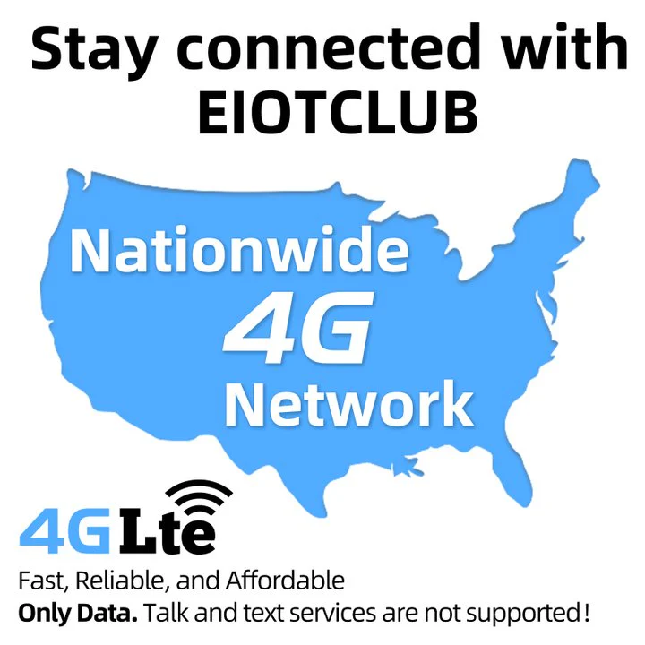 4G SIM Card for Security Camera, Support AT&T,  and T-Mobile Network,6GB|90days - Image 6